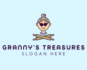 Grandma Cooking Baking logo design