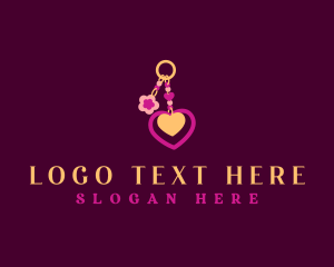 Jewelry - Keychain Beads Charms logo design