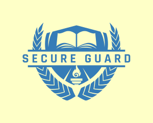 Defense - Education Book Academy logo design