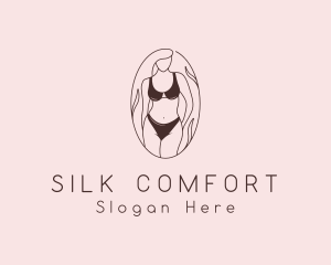 Underwear - Sexy Woman Lingerie logo design