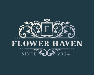 Floral Boutique Flower logo design