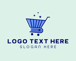 Online Book Cart Logo