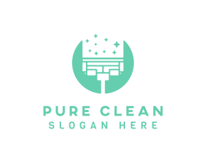 Vacuum Sanitary Cleaner logo design