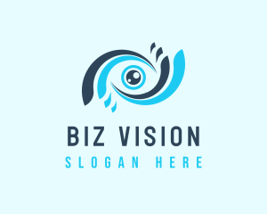 Digital Technology Eye logo design