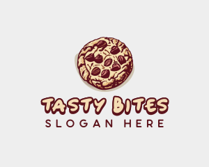 Delicious - Sweet Chocolate Cookie logo design