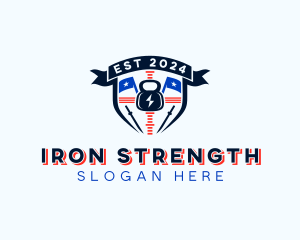 Weightlifting - Gym Sports Weightlifting logo design