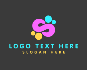 App - Creative Infinite Letter S logo design