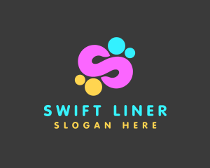 Creative Infinite Letter S logo design