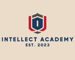 Academic Security Shield  logo design