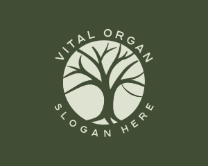 Organic Tree Garden logo design