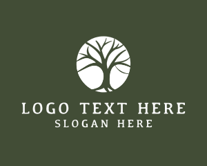 Botanical - Organic Tree Garden logo design