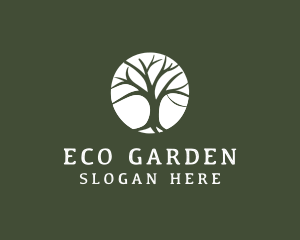 Organic Tree Garden logo design