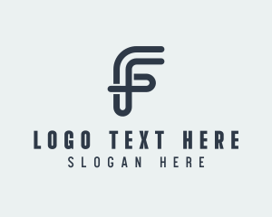 Firm - Creative Firm Letter F logo design