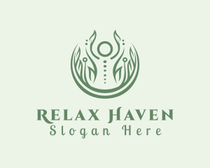 Spine Therapy Relaxation logo design