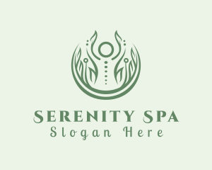 Relax - Spine Therapy Relaxation logo design