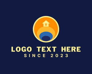 Post Stamp - Resort Beach House logo design