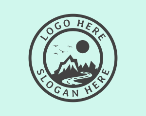 Hills - Mountain Traveler Outdoors logo design