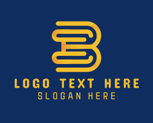 Yellow - Tech Cryptocurreny Company logo design