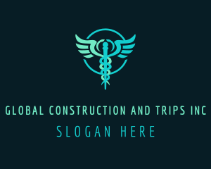 Surgeon - Caduceus Medical Staff logo design