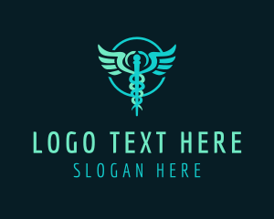 Surgeon - Caduceus Medical Staff logo design