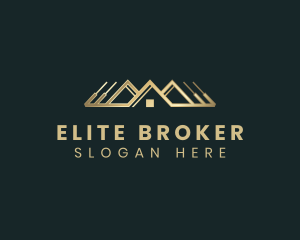 Broker - Roof Realty Broker logo design