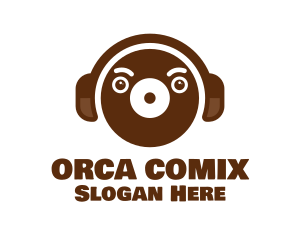 Audio Mixing - Brown Bear Recording logo design