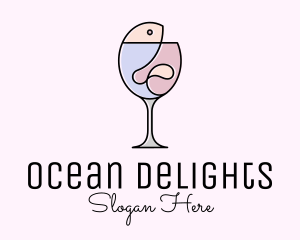 Seafood - Seafood Wine Restaurant logo design