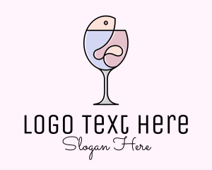 Seafood Wine Restaurant Logo