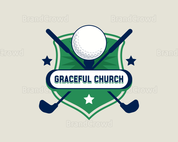 Golf Club Ball Logo