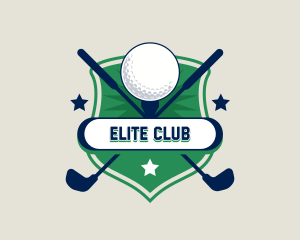 Club - Golf Club Ball logo design