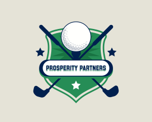 Club - Golf Club Ball logo design