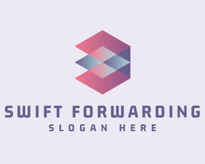 Diamond Gradient Business logo design