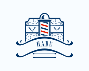 Hairstylist Barber Grooming Logo