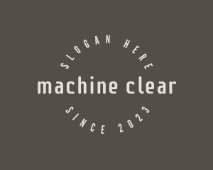 Clean - Modern Business Badge logo design