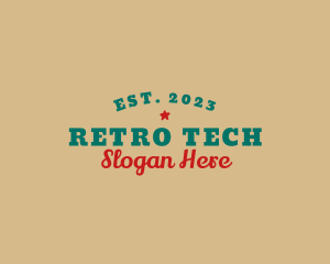 Retro Stylish Business logo design