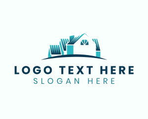 Contractor - Realty Roof Property logo design