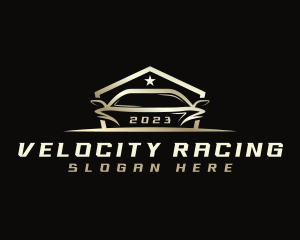 Automotive Car Racing logo design