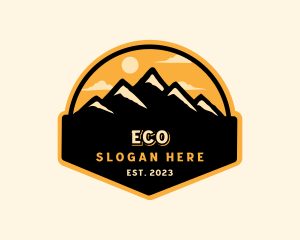 Mountain Outdoor Adventure Logo