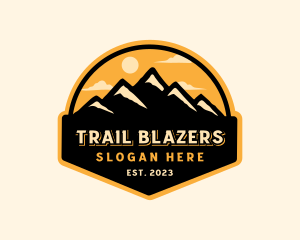 Mountain Outdoor Adventure logo design