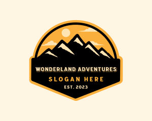 Mountain Outdoor Adventure logo design