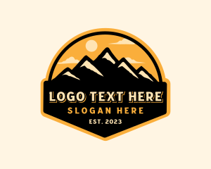 Summit - Mountain Outdoor Adventure logo design