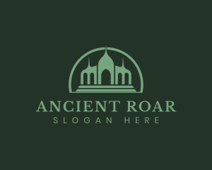 Ancient Shrine Architecture logo design