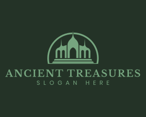 Ancient Shrine Architecture logo design