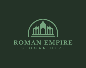 Ancient Shrine Architecture logo design