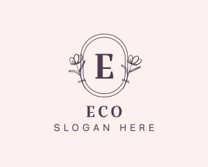 Florist - Natural  Feminine Flower Cosmetics logo design