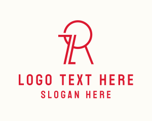 Letter My - Simple Geometric Construction logo design