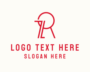 Simple Geometric Construction Logo