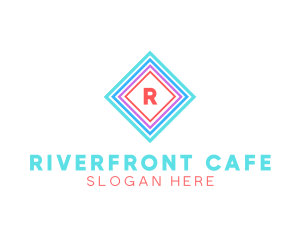 Retro Hipster Cafe Studio  logo design