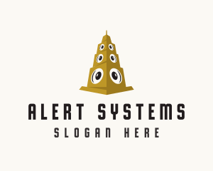 Speaker Tower Subwoofer logo design