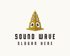 Stereo - Speaker Tower Subwoofer logo design